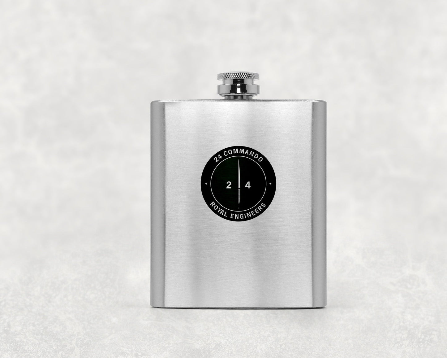 24 Commando RE - Hip Flask