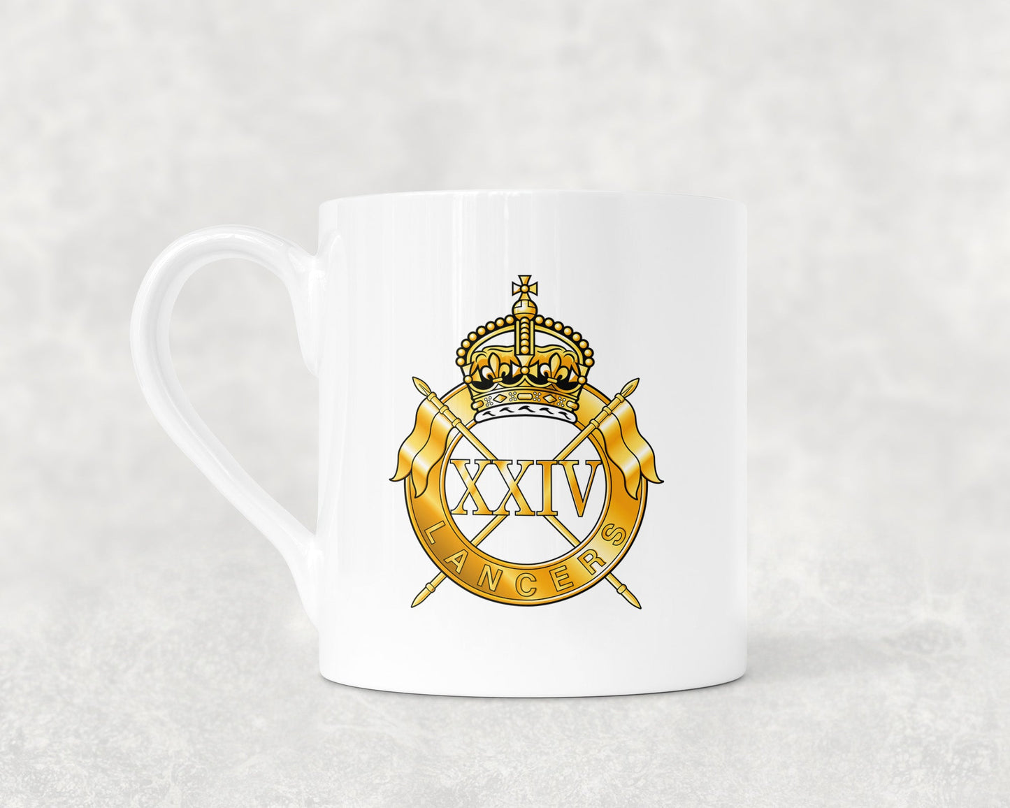 24th Lancers - Bone China Mug