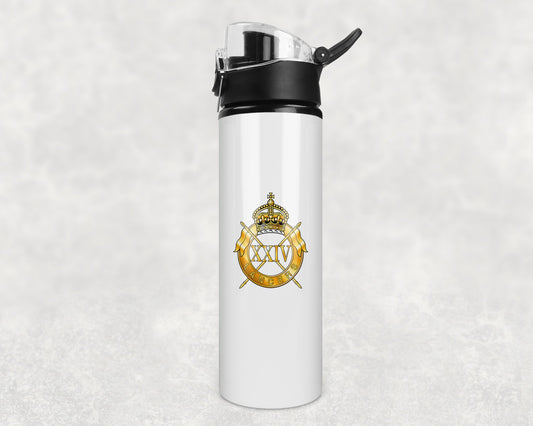 24th Lancers - Flip Top Water Bottle