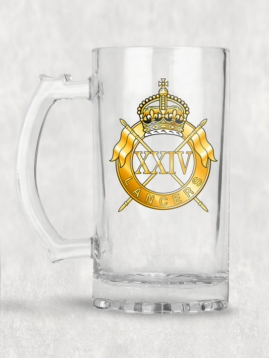 24th Lancers - Tankard/Beer Mug/Stein