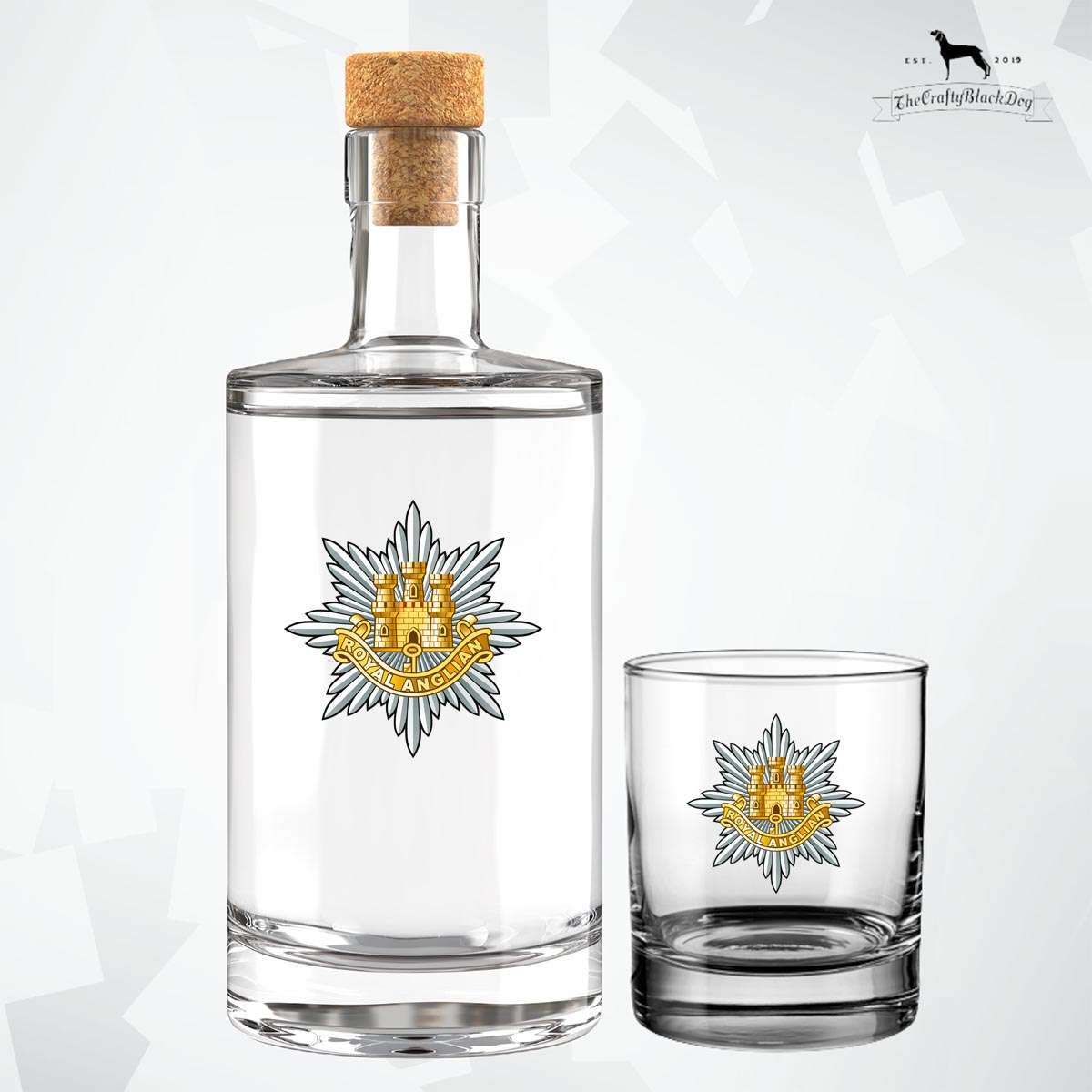 Royal Anglian Regiment - Fill Your Own Spirit Bottle