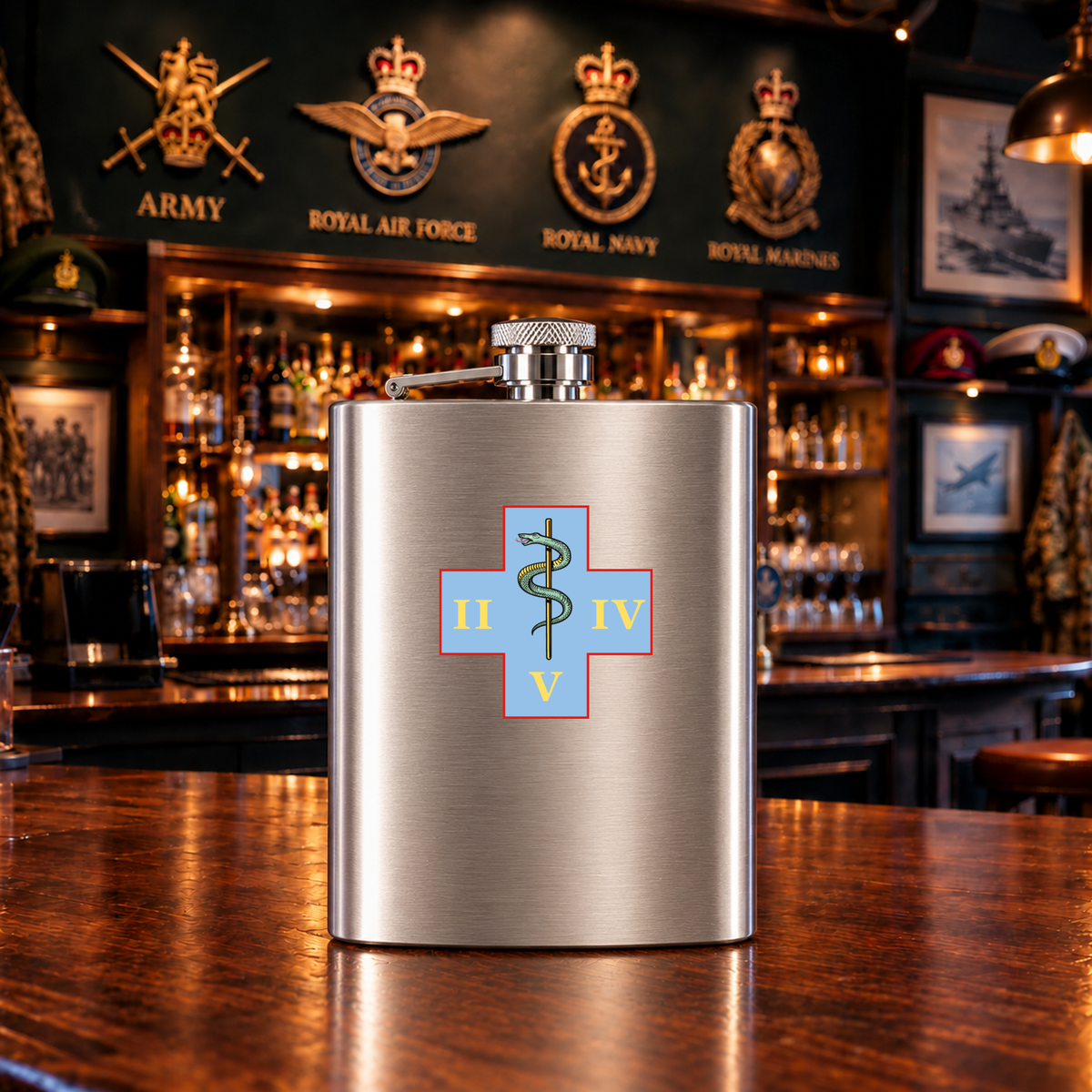 254 Medical Regt - Hip Flask — Hip_Flask