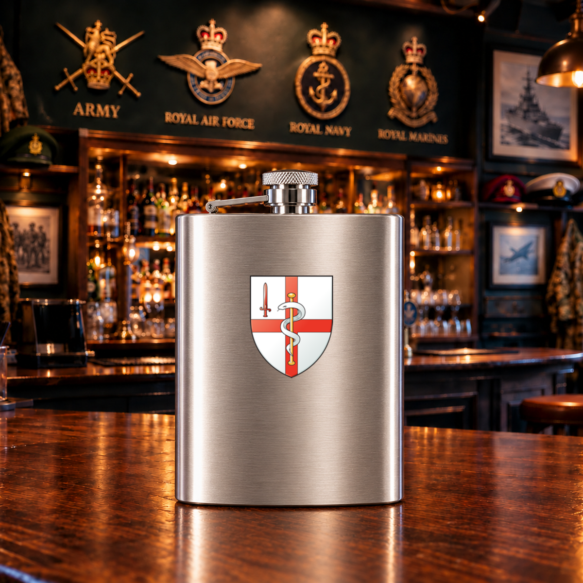256 Field Hospital - Hip Flask — Hip_Flask