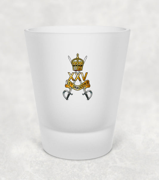 25th Dragoons - Shot Glass