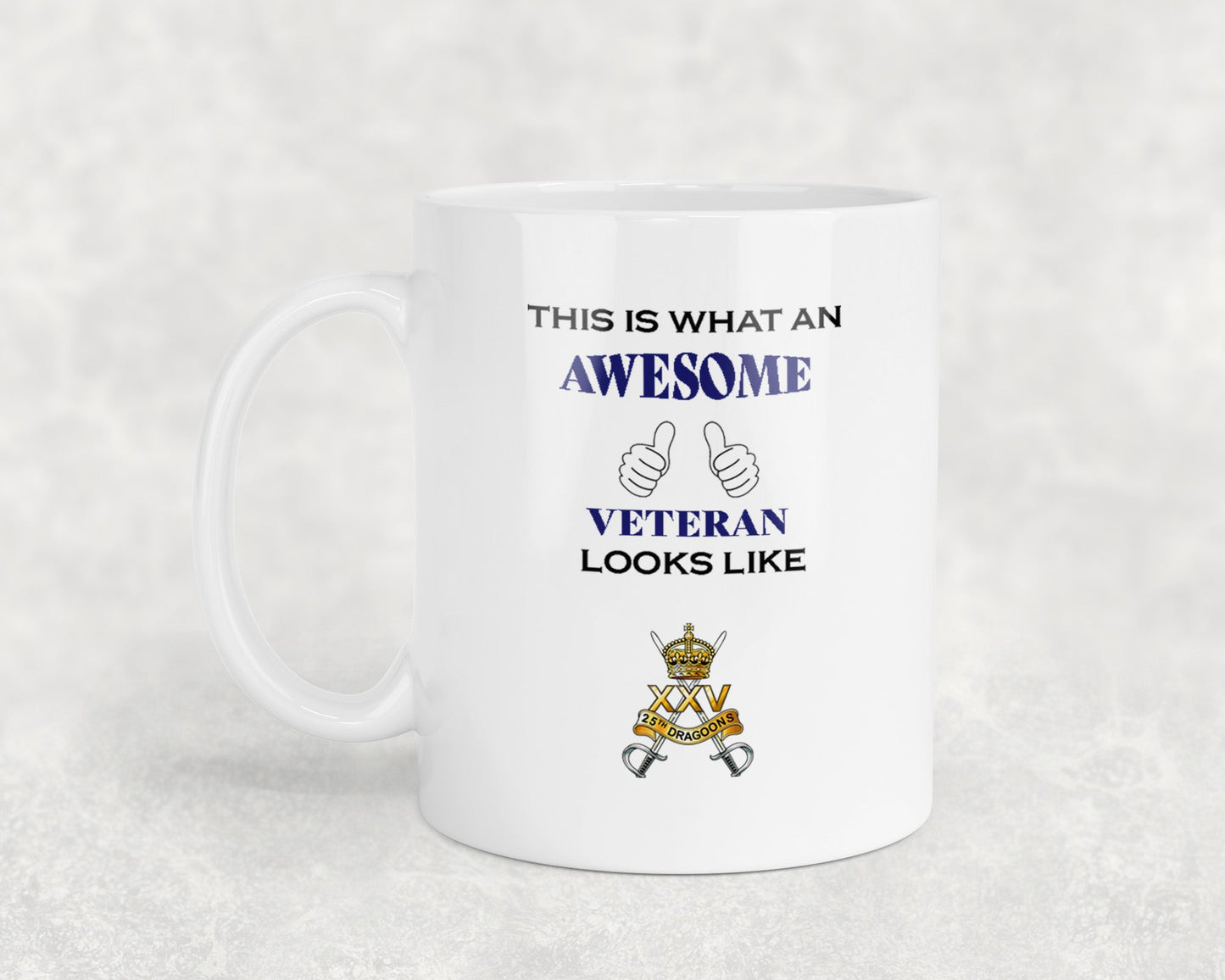 25th Dragoons - Veteran - 11oz Mug