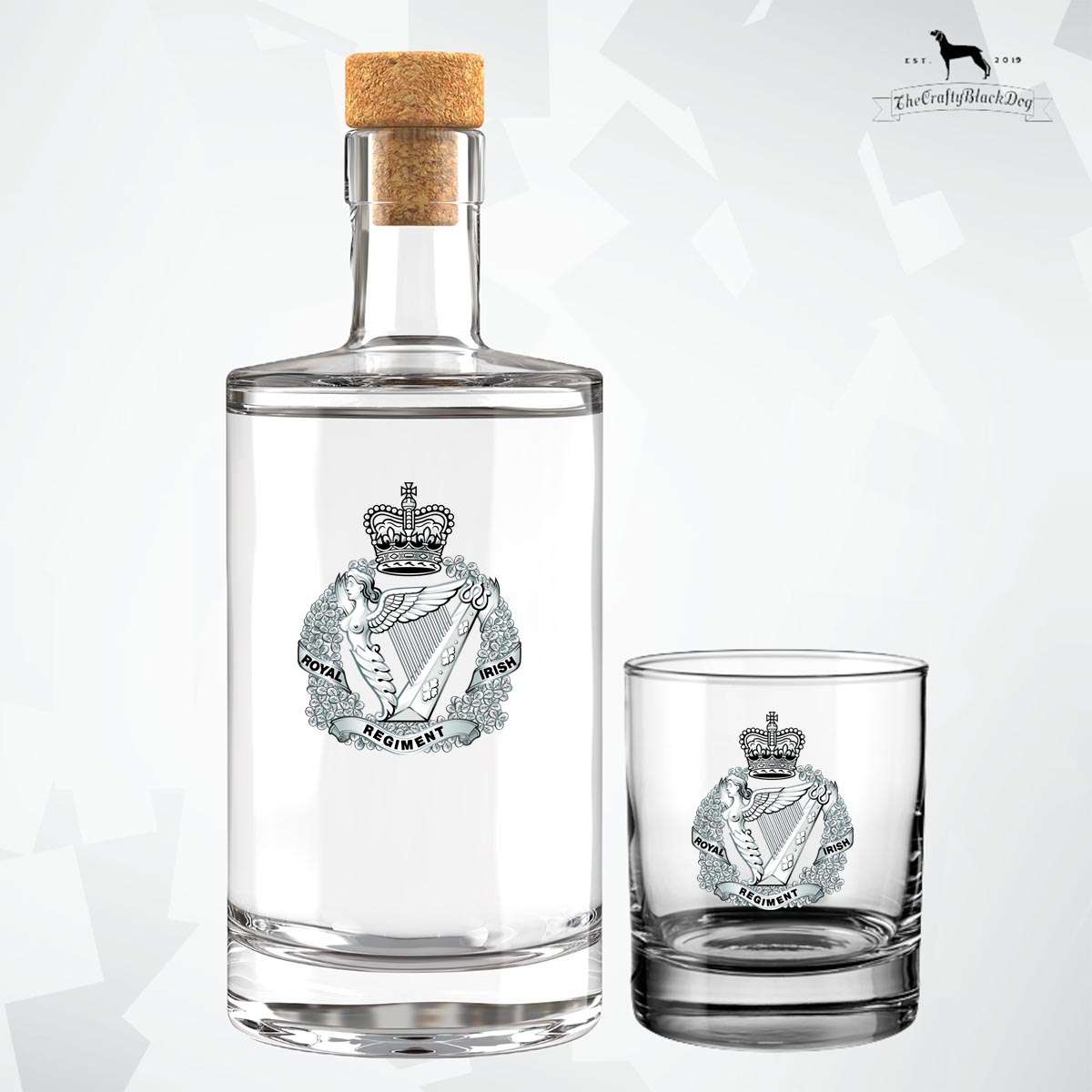 Royal Irish Regiment - Fill Your Own Spirit Bottle