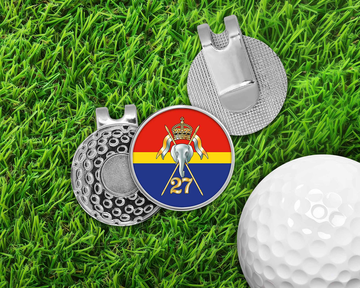 27th Lancers - Golf Ball Marker Hat Clip