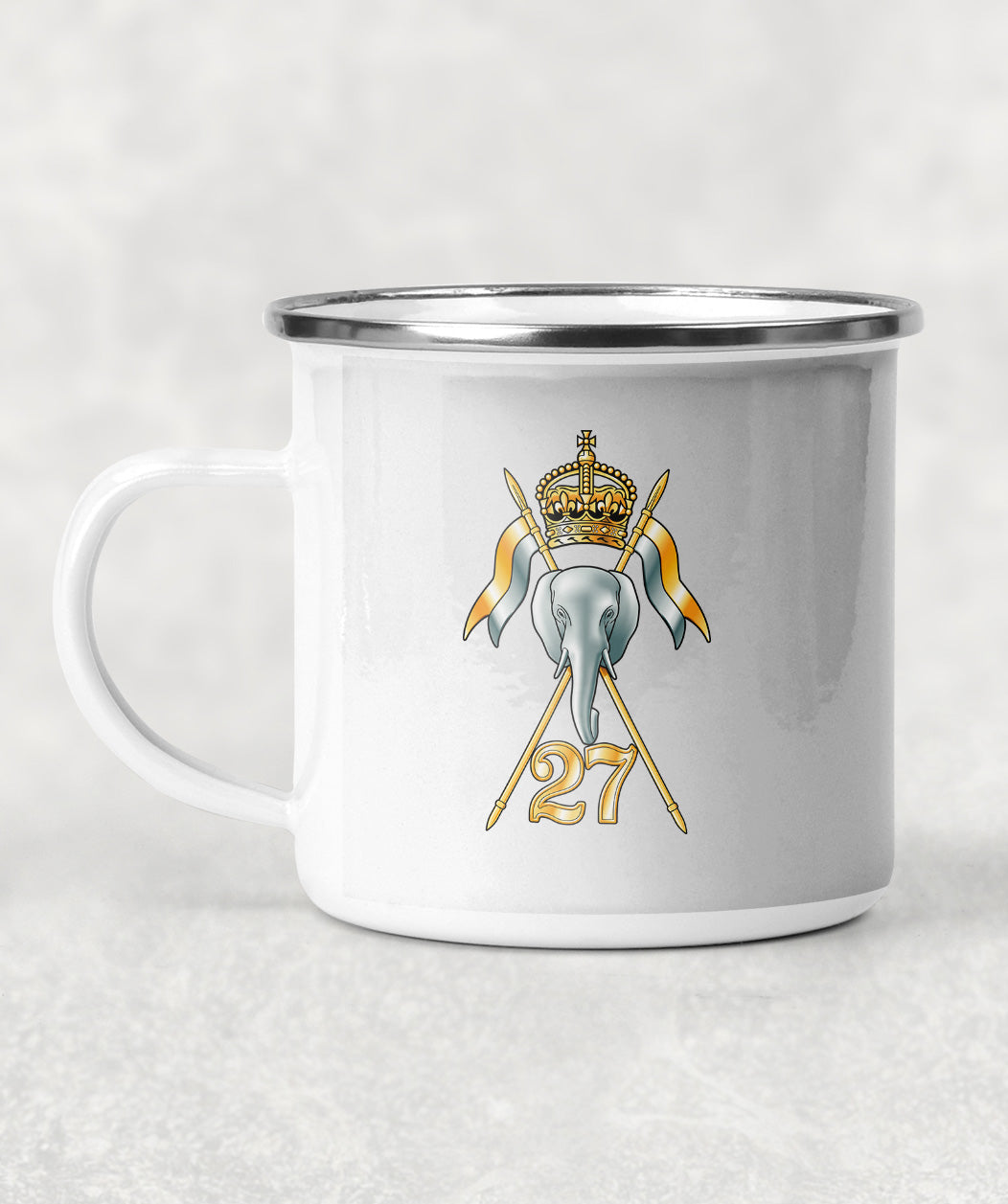 27th Lancers - Enamel Mug