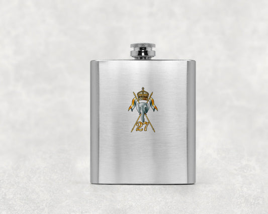 27th Lancers - Hip Flask