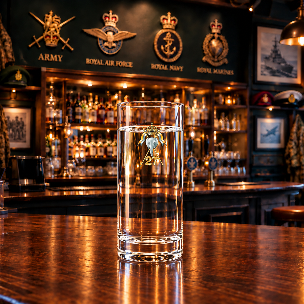 27th Lancers - Highball Glass