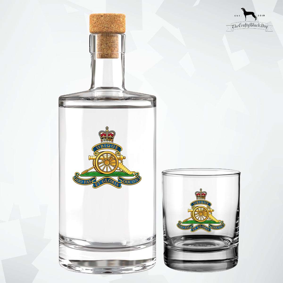 Royal Artillery - Fill Your Own Spirit Bottle