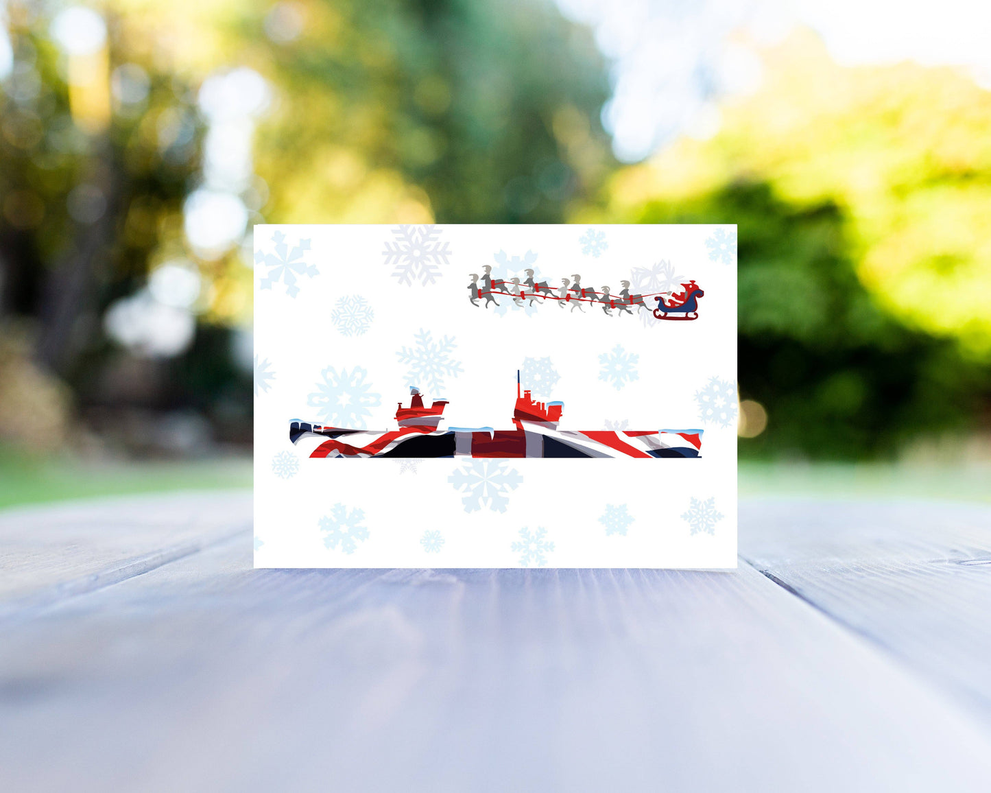 Gillian Jones Designs - Queen Elizabeth Class Christmas Card