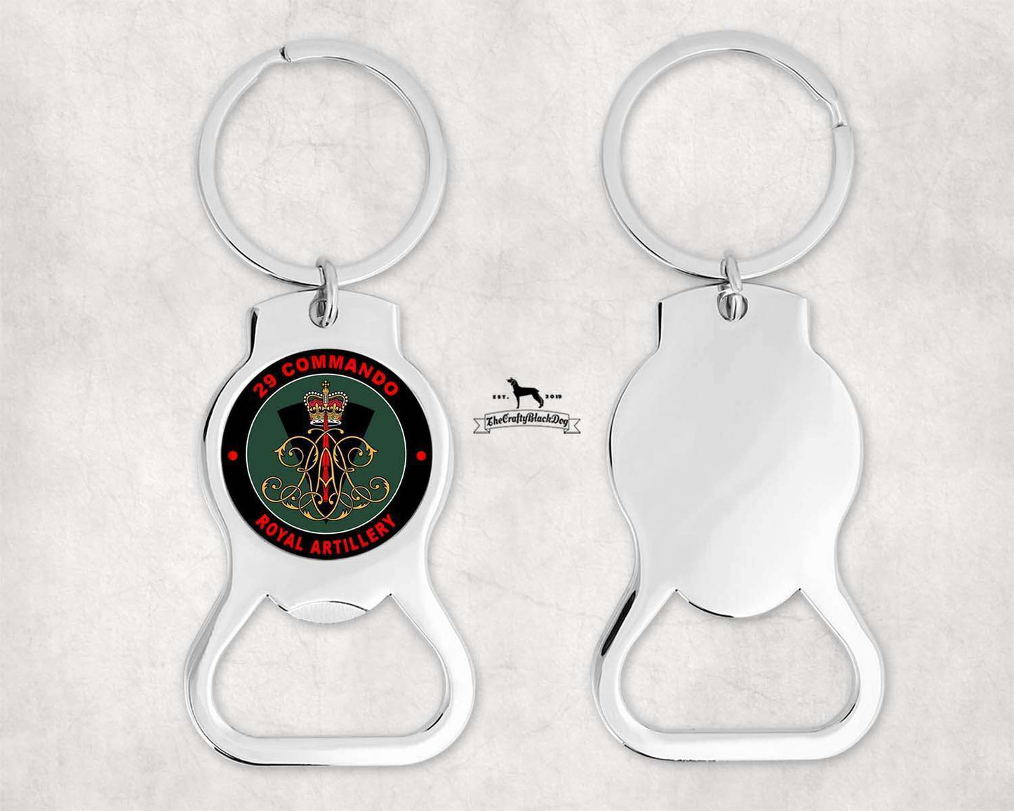 29 Commando RA - Bottle opener keyring