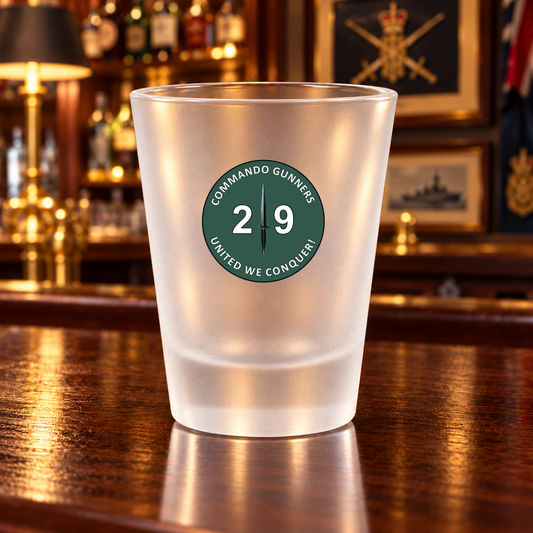29 Commando Royal Artillery - Shot Glasses | The Crafty Black Dog — Clear_Shot_Glass_Military_Bar_Smart_Object copy