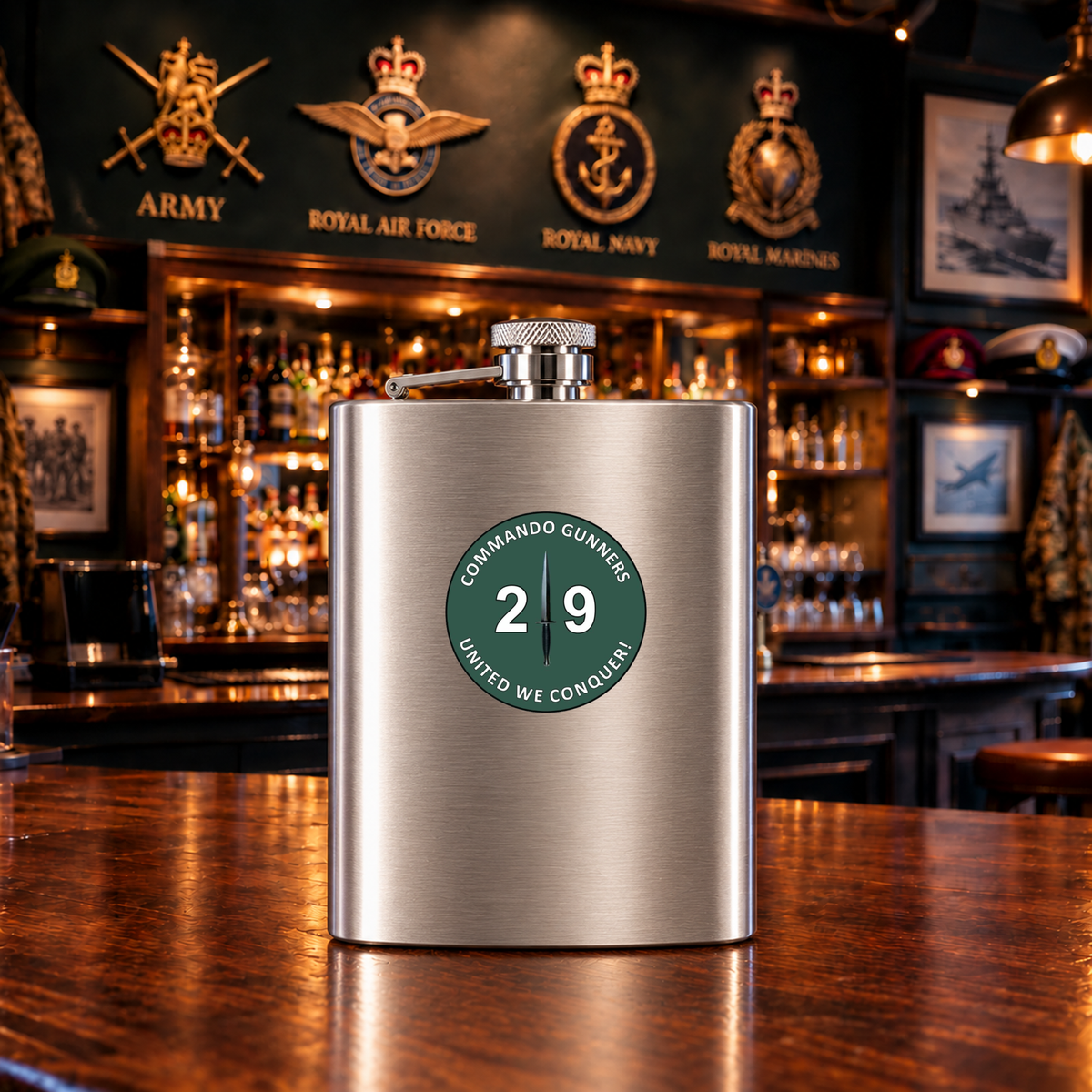 29 Commando Royal Artillery - Hip Flask — Hip_Flask