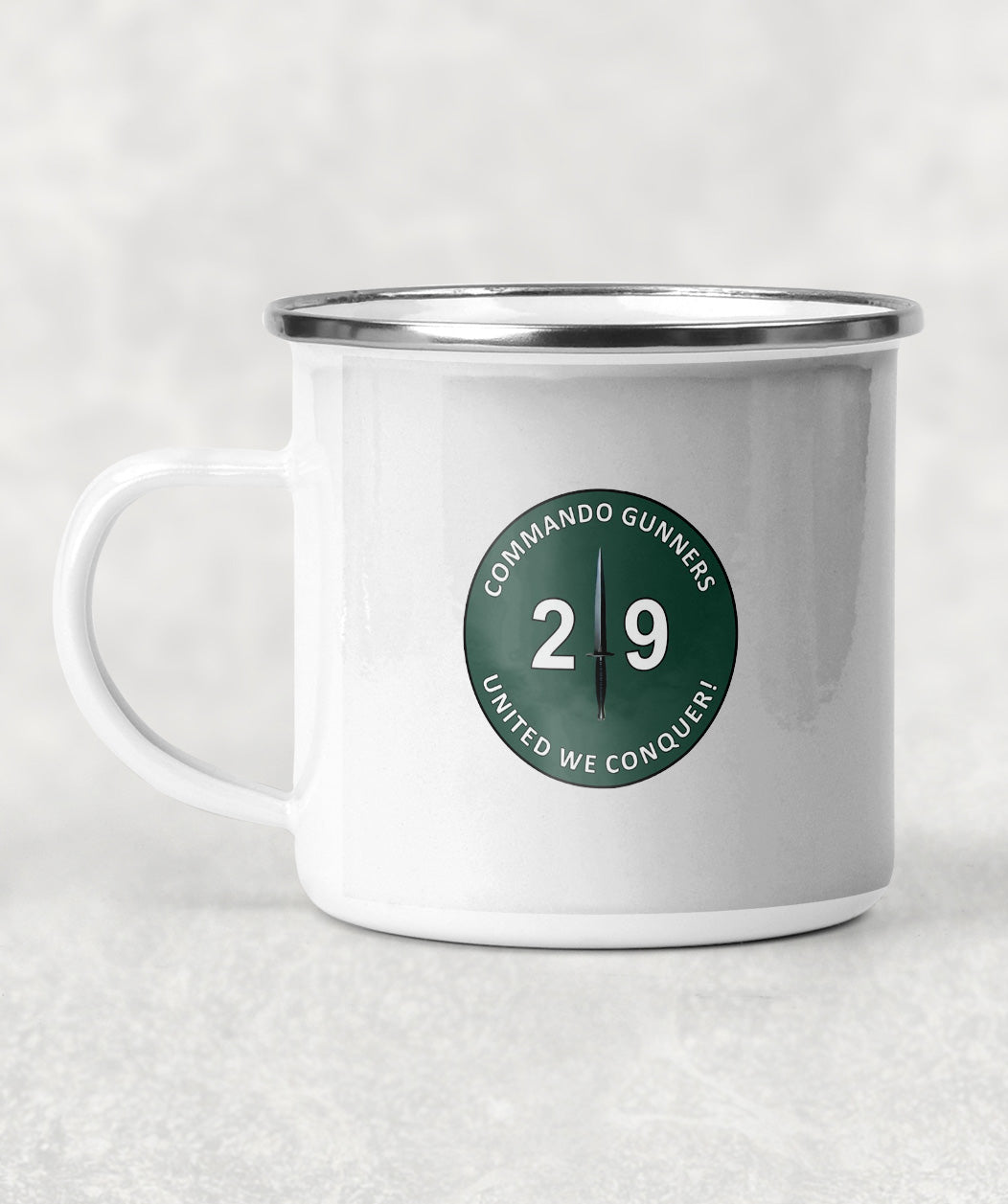 29 Commando RA - Enamel Mug