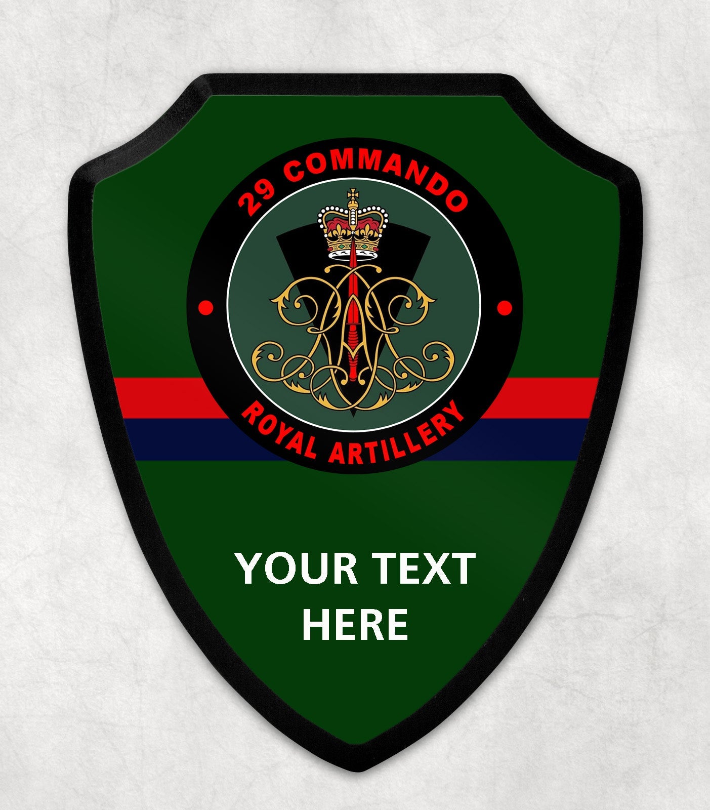 29 Commando RA - Printed Wall Shield