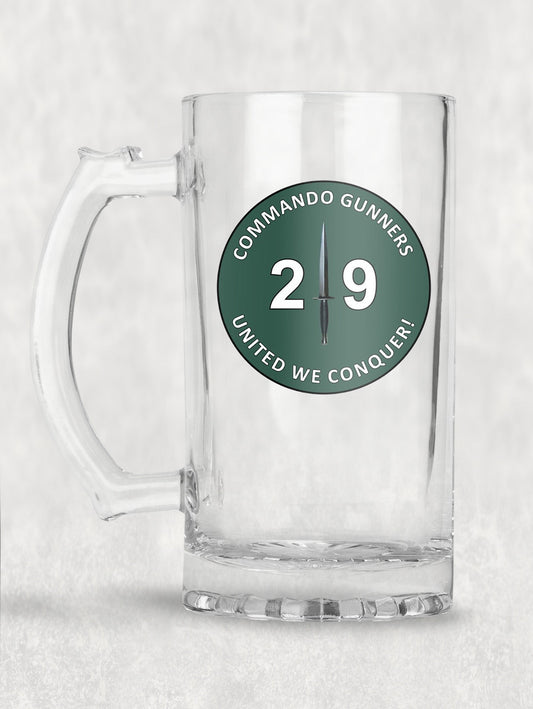 29 Commando RA - Tankard/Beer Mug/Stein