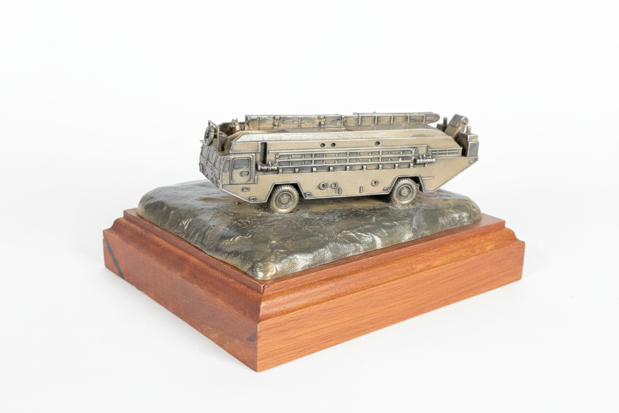 M2 Amphibious Rig Cold Cast Bronze Statue | Handmade in England