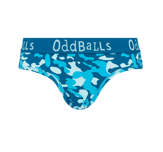 OddBalls - Blue Commando - Ladies Briefs