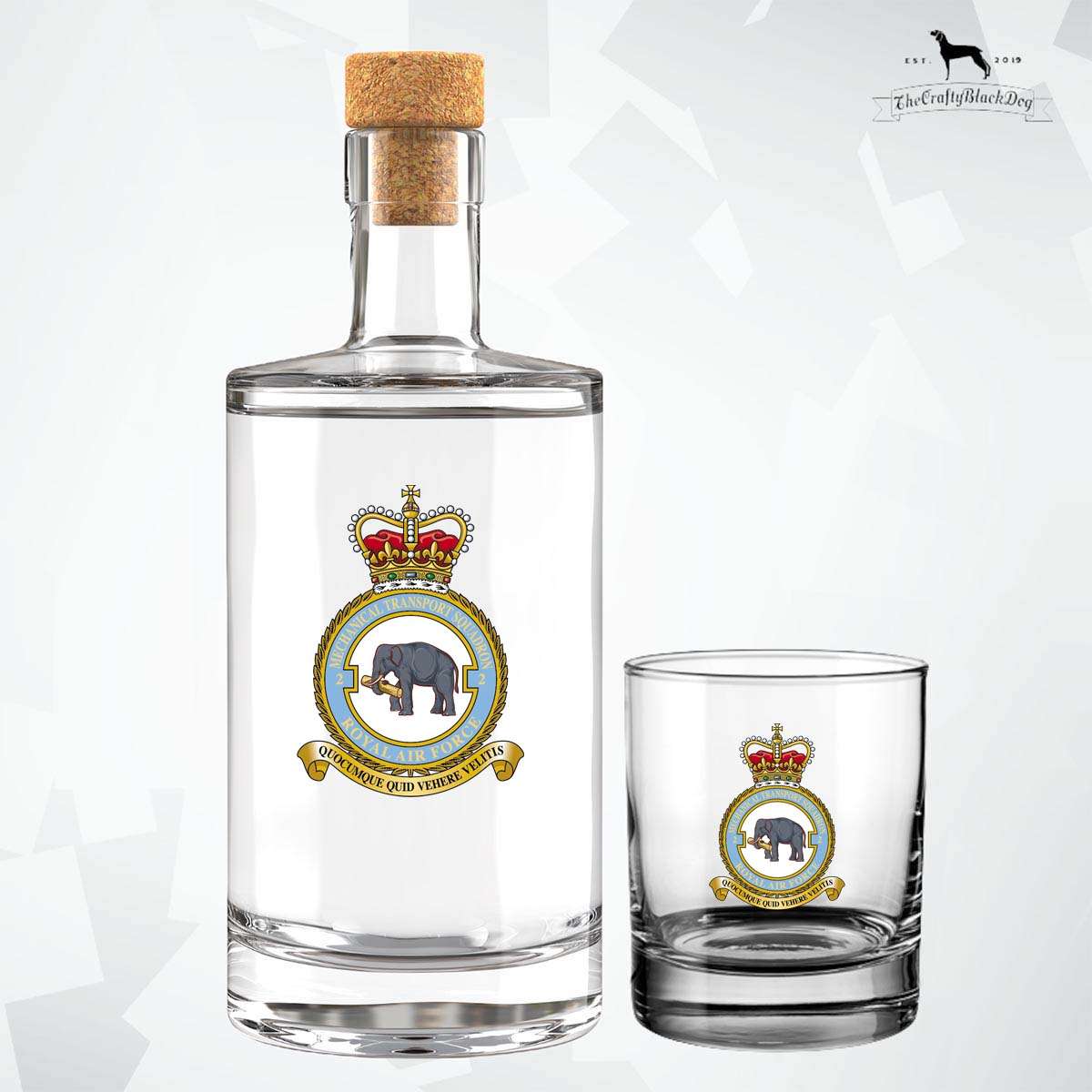 2 Mechanical Transport Squadron RAF - Fill Your Own Spirit Bottle