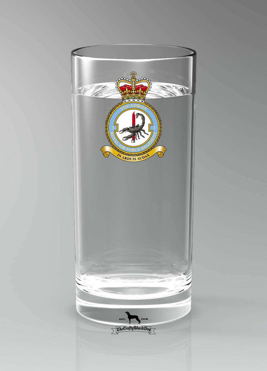 3 Sqn RAF Regiment - Straight Gin/Mixer/Water Glass