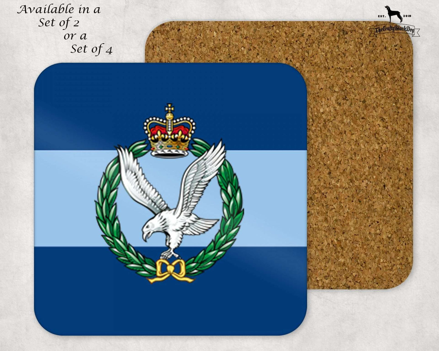 ARMY AIR CORPS - COASTER SET