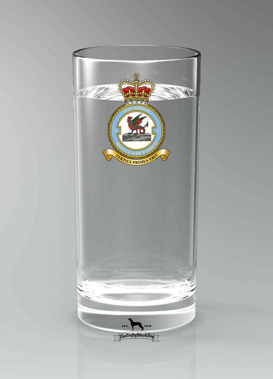 3 (F) Squadron - Straight Gin/Mixer/Water Glass
