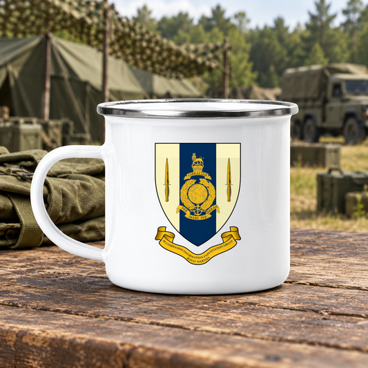 30 Commando IX Group RM - Enamel Camping Mug | The Crafty Black Dog