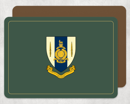 30 Commando IX Group RM - Placemat â€” RM Coaster_3E5748_Gold_Border_Smart_Object copy