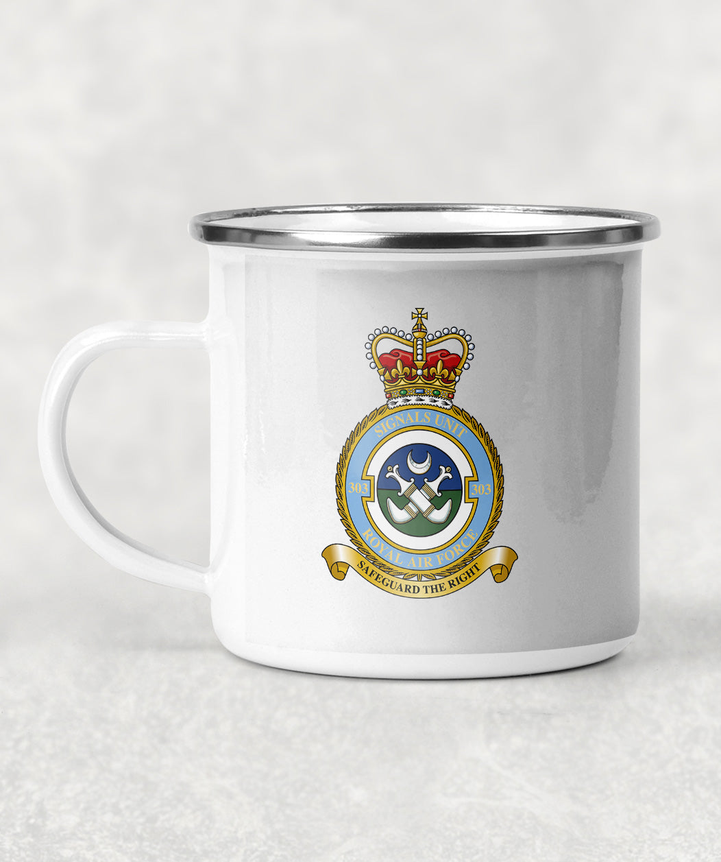 303 Signals Unit - Enamel Mug