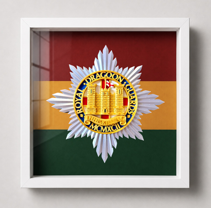 Royal Dragoon Guards Cap Badge Display Frame | Officially Licensed