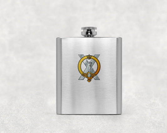 32 Signals Regiment - Hip Flask