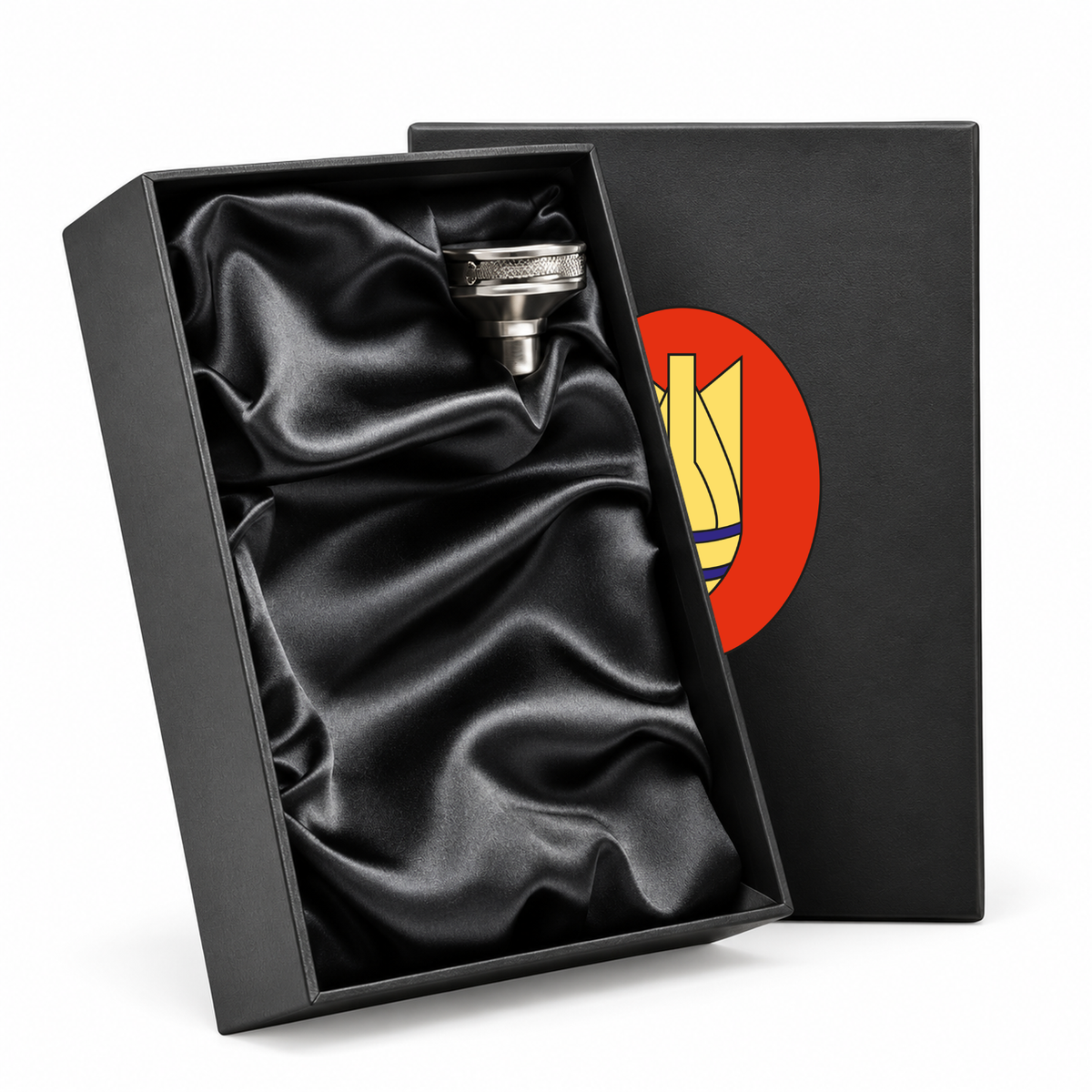 33 Regt Royal Engineers - Hip Flask — Hip_Flask_Rear_Lid_SHOPIFY_Smart_Object