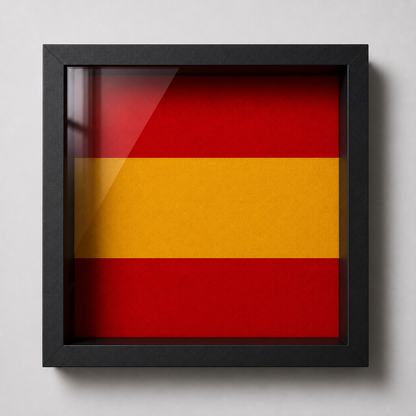 Cheshire Regiment Cap Badge Display Frame – Full Colour | Officially Licensed