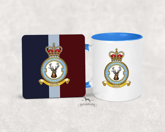 33 SQUADRON RAF - MUG and COASTER SET