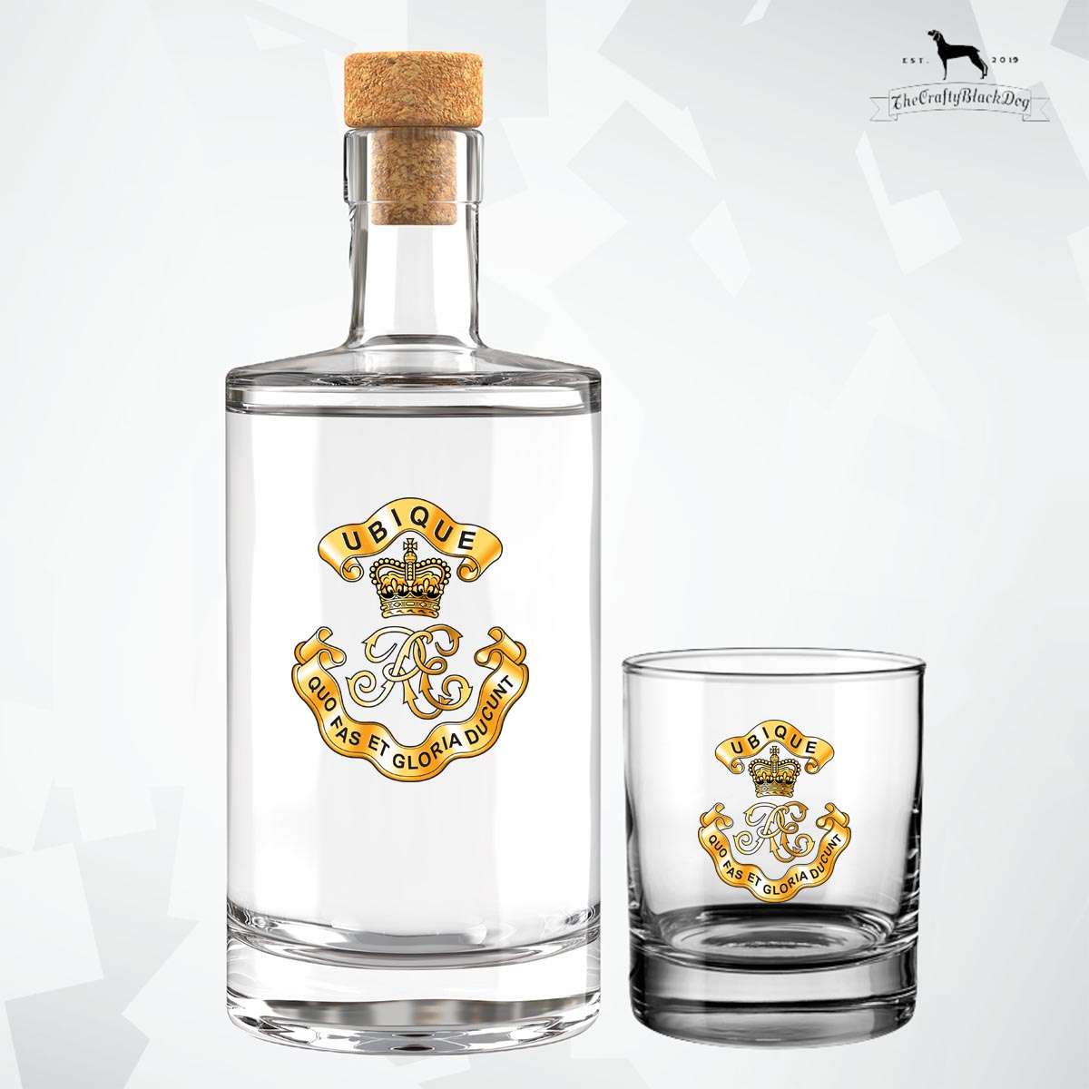 Royal Engineers Cypher - Fill Your Own Spirit Bottle