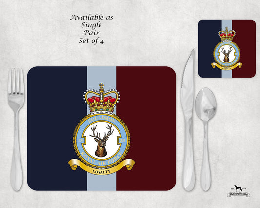 33 Squadron RAF - Placemat & Coaster Set