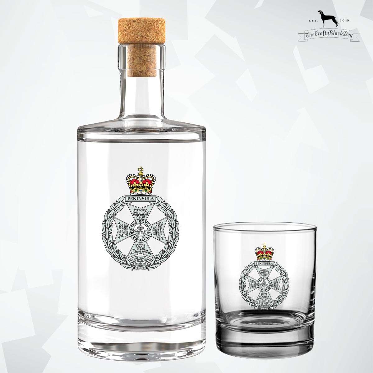 Royal Green Jackets - Fill Your Own Spirit Bottle