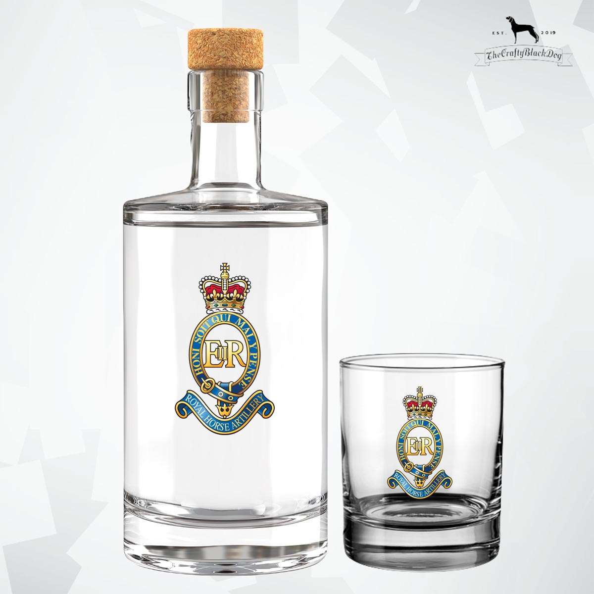 Royal Horse Artillery - Fill Your Own Spirit Bottle