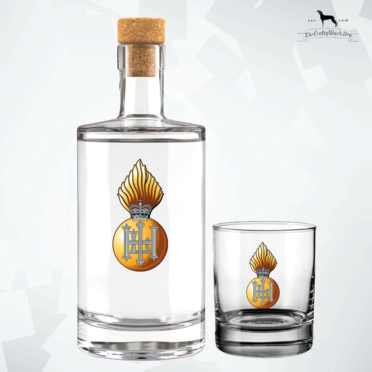 Royal Highland Fusiliers - Fill Your Own Spirit Bottle