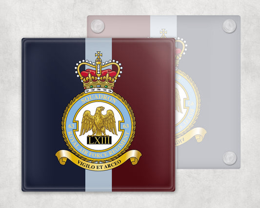63 Sqn RAF Regiment - Glass Coaster