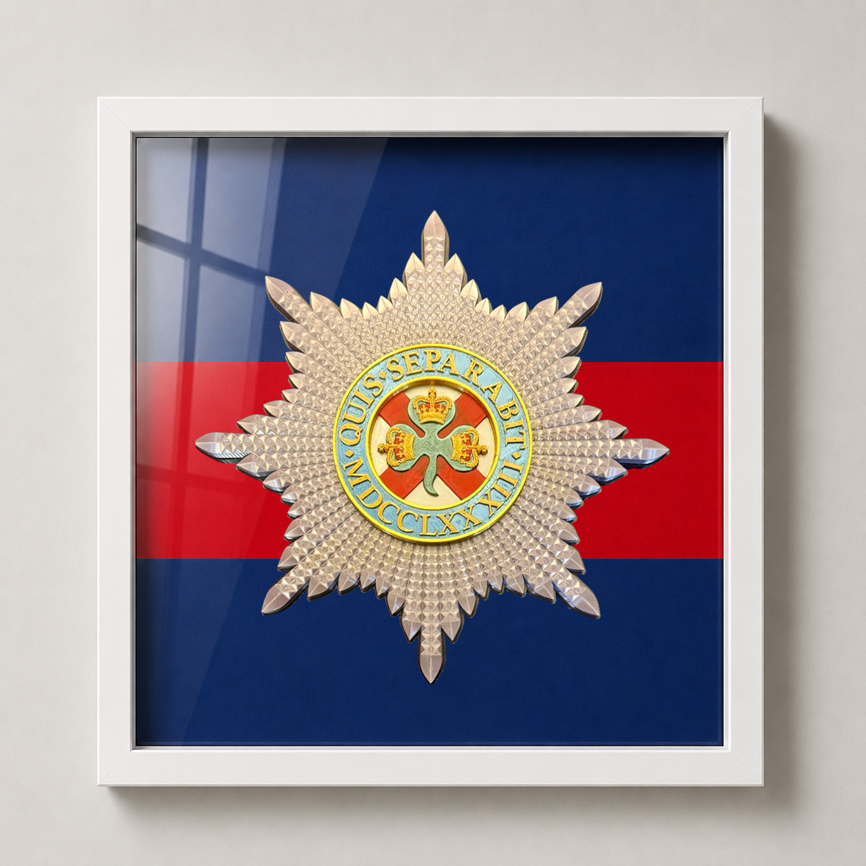 Irish Guards Cap Badge Display Frame | Officially Licensed