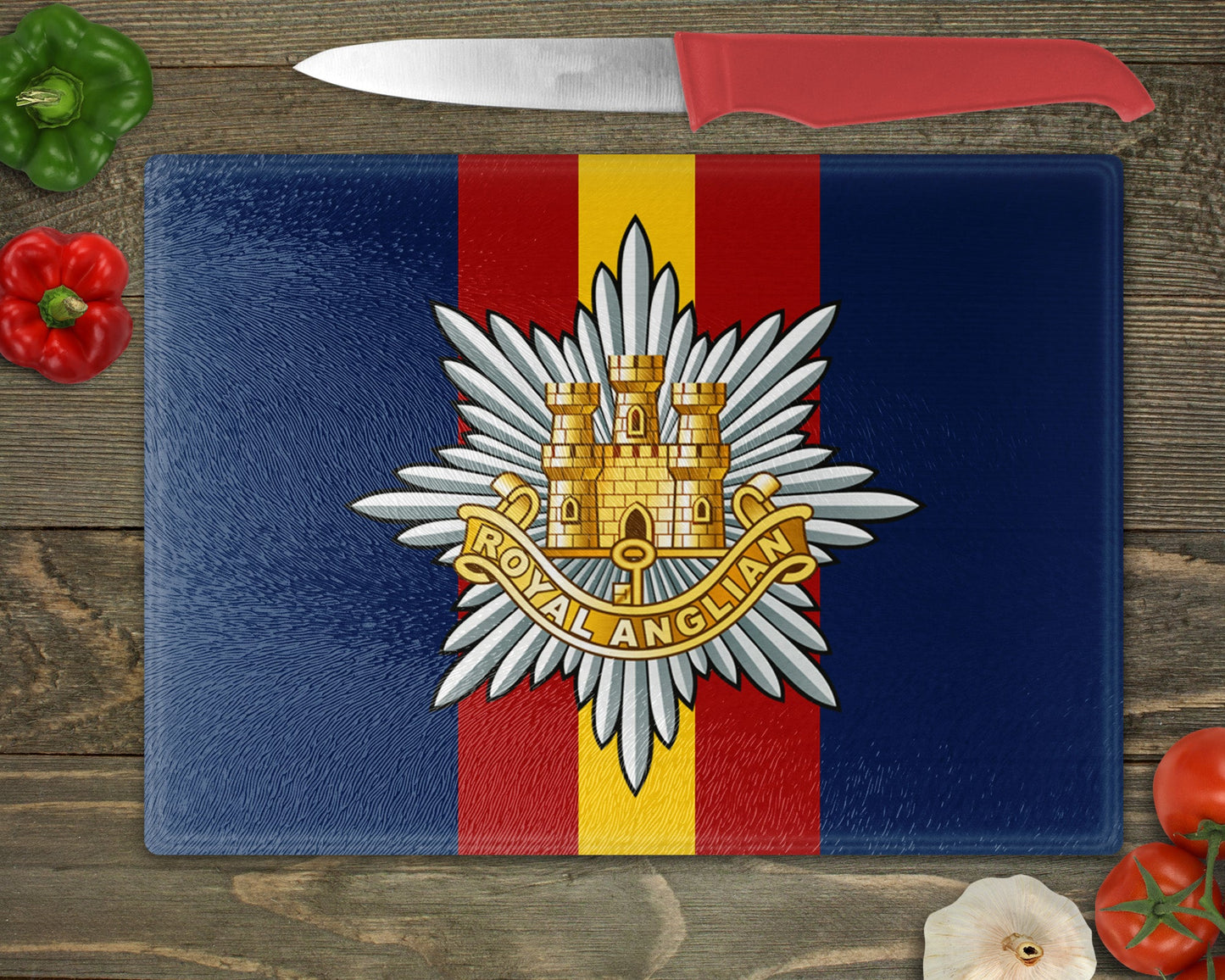 Royal Anglian Regiment - Cutting Board
