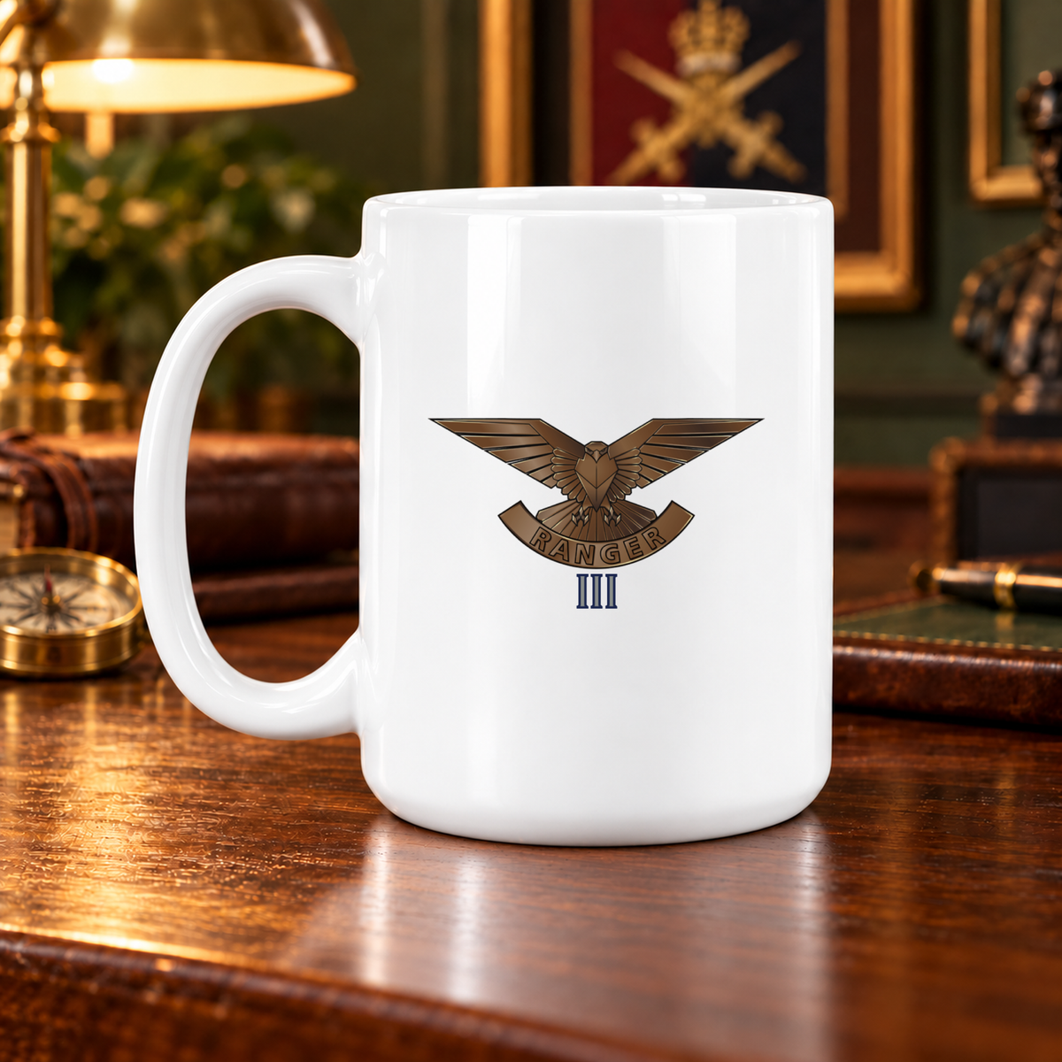 3rd Battalion, The Ranger Regiment (3 RANGER) - 15oz Mug | The Crafty Black Dog