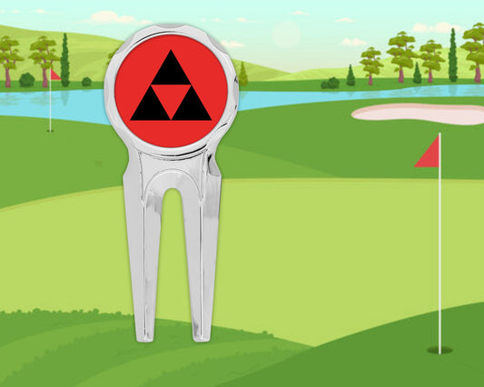 3rd (United Kingdom) Division - Golf Divot Repair Tool