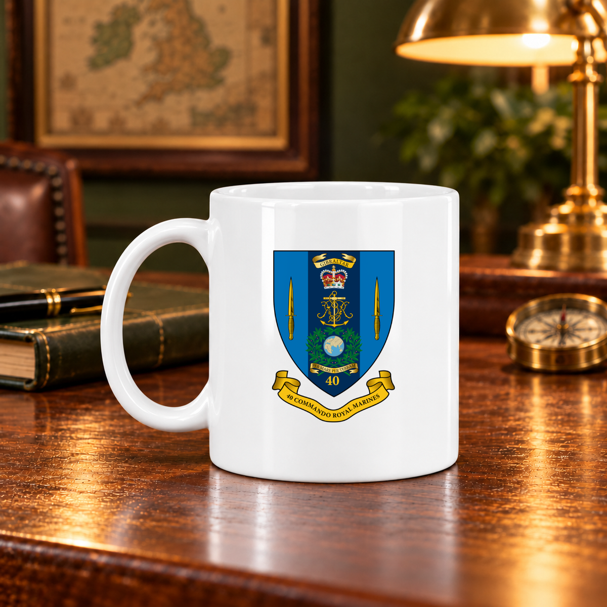 40 Commando RM - 11oz Mug | The Crafty Black Dog