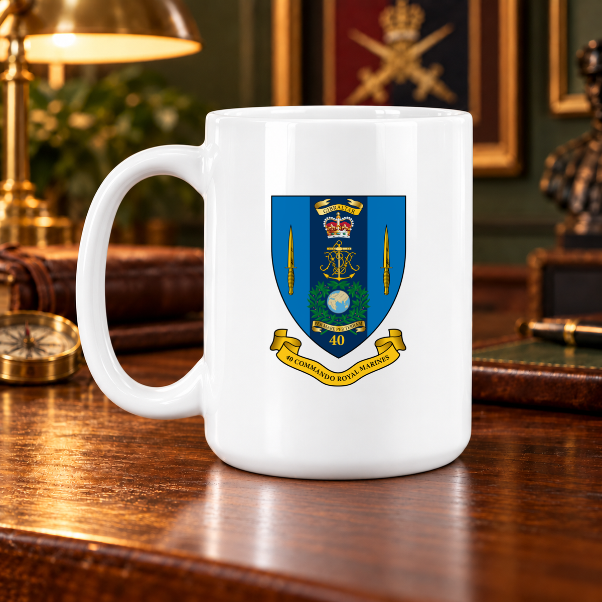 40 Commando RM - 15oz Mug | The Crafty Black Dog