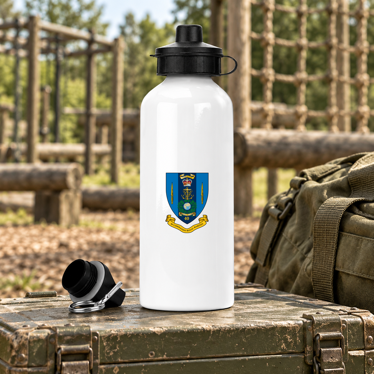 40 Commando RM - Water Bottle | The Crafty Black Dog â€” 20oz_Water_Bottle_Military_Fitness_Smart_Object copy