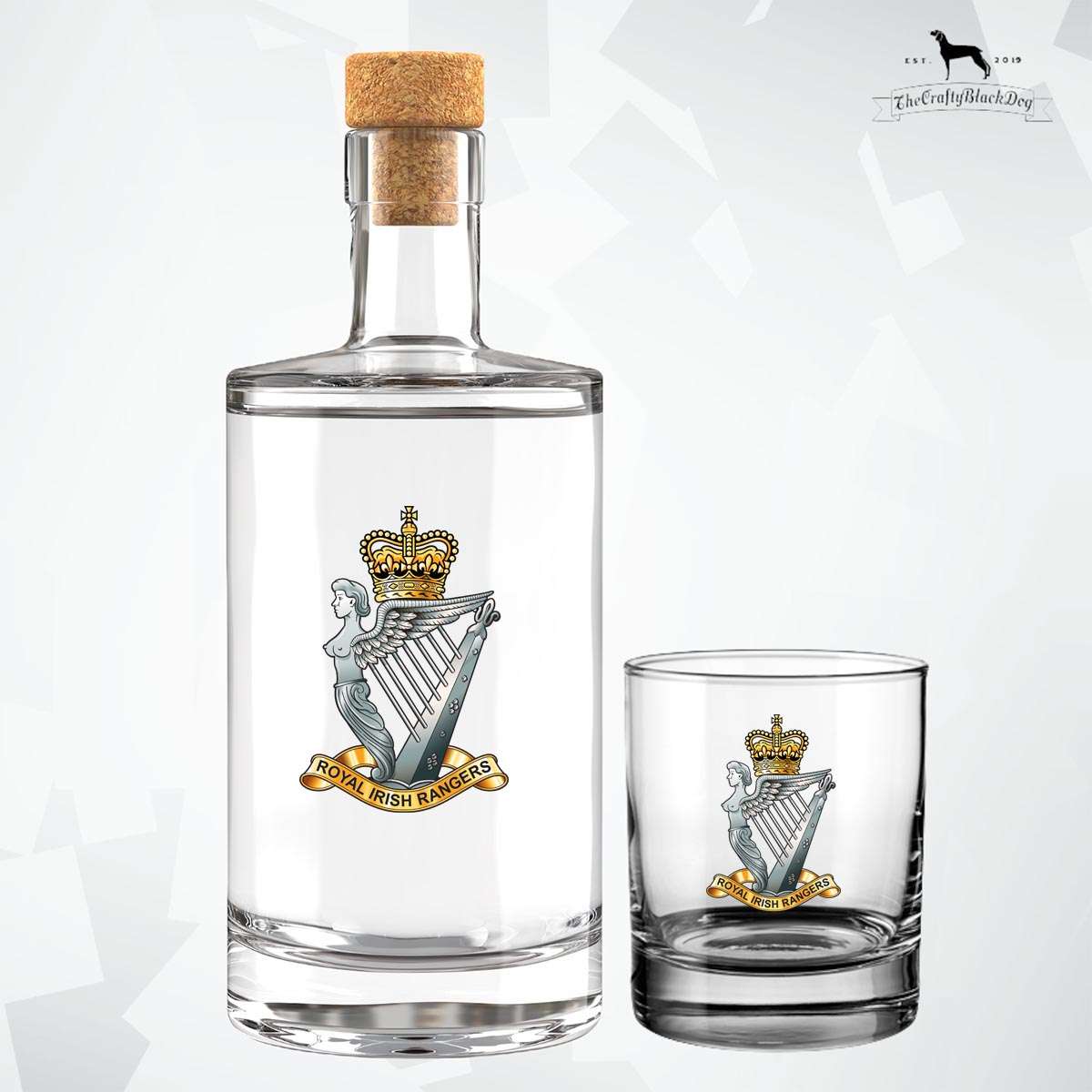 Royal Irish Rangers - Fill Your Own Spirit Bottle